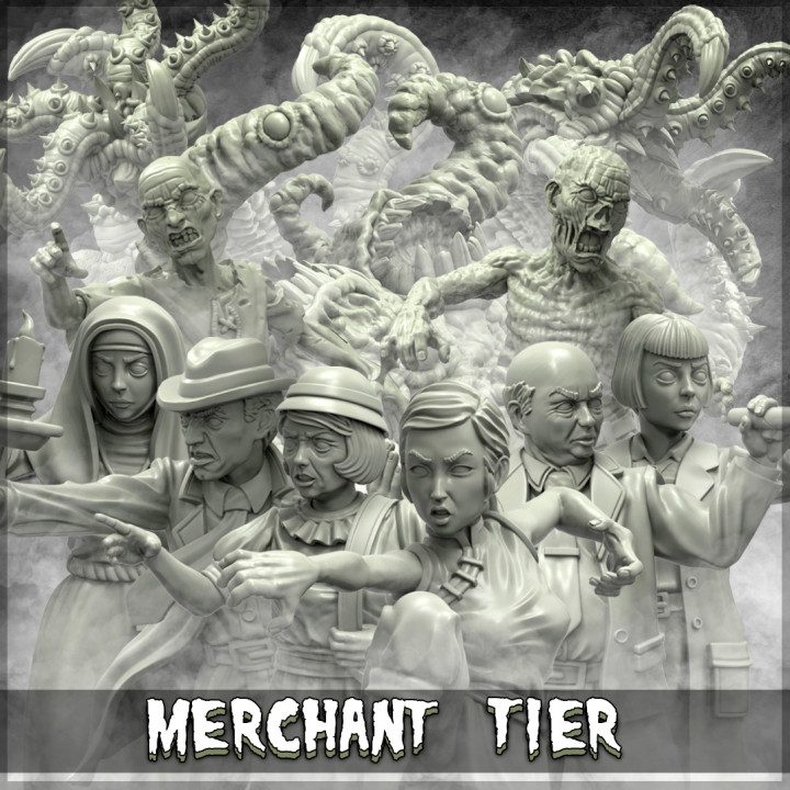 IN THE MOUTH OF FEAR - MERCHANT TIER's Cover
