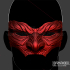 Tsushima Oni Samurai Ghost Mask - Halloween Cosplay - 3D Print Model STL File image