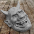 Hannya Mask Japanese Cosplay Halloween - 3D Print Model STL File image