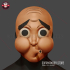 Demon Japan Kitsune Slayer Mask Cosplay Halloween - 3D Print Model STL File image