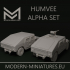 28mm Humvee set alpha image