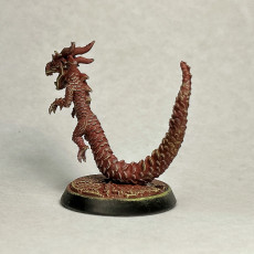 Picture of print of Dragon serpent Hatchling Two Models