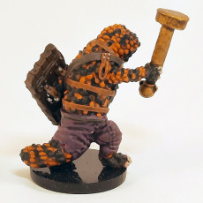 Picture of print of Gihan -- Gila Monster Lizardman Warrior