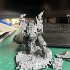 Picture of print of Lion´s Pride space warriors upgrade kit