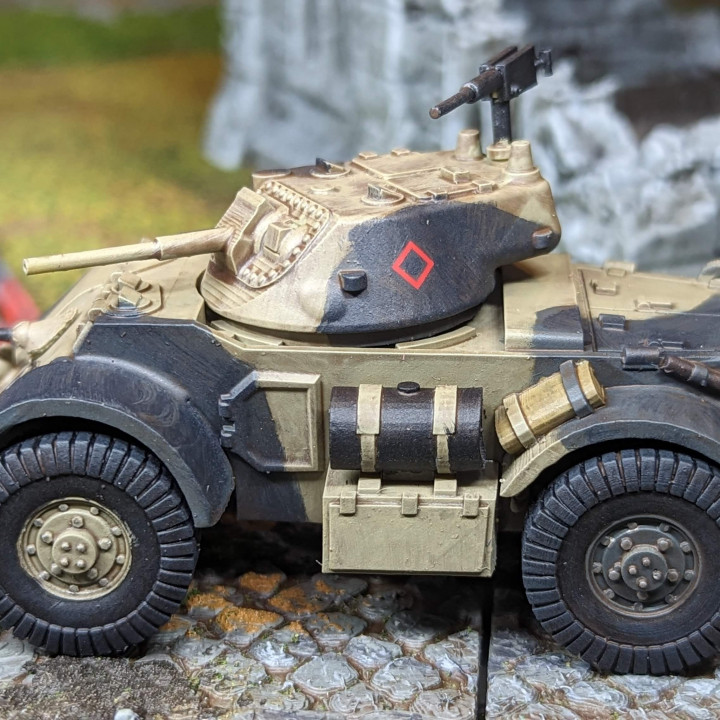 Armored Car Staghound T17E1 (USA, WW2, D-DAY)'s Cover