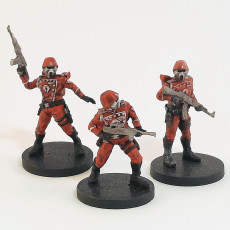 Picture of print of Elite 'Cartoon' Guardsmen Squad