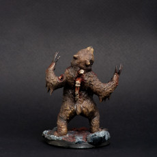 Picture of print of Dragon-Cursed Bear