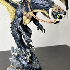 Picture of print of Krughor, Death Dragon Rider