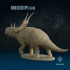 Diabloceratops eatoni : The Devil-Horn Faced Lizard image