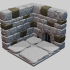 Dungeon Stone - Wall on Tile: Corners (Full Set) image