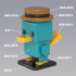 SQUARED PERRY THE PLATYPUS image