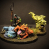 Swamp Goblins Herd - Highlands Miniatures print image