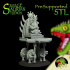 Lizardmen - Sovereign Grand Dragon and Platform Base Set image