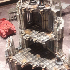 Picture of print of The Desolation of Emerita. 3D Printing Designs Bundle. Scifi / Gothic / Ruins / Grimdark. Terrain and Scenery for Wargames Esta impresión fue cargada por CHOQUET