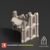 The Desolation of Emerita. 3D Printing Designs Bundle. Scifi / Gothic / Ruins / Grimdark. Terrain and Scenery for Wargames image