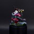 Rabbitfolk Warrior - Indigo Jade, Guanghan Swordswoman (Pre-Supported) print image
