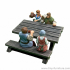 Dining villagers (SITTING FOLKS) image