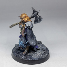 Picture of print of Troll Hunter Tanya Red