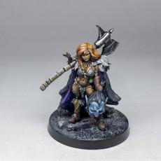 Picture of print of Troll Hunter Tanya Red