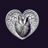HEART MEDALLION image