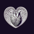 HEART MEDALLION image
