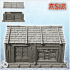 Asian stone building with large windows (21) - Medieval Asia Feudal Asian Traditionnal Ninja Oriental image