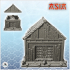 Asian stone building with large windows (21) - Medieval Asia Feudal Asian Traditionnal Ninja Oriental image