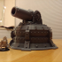 Bulldozer Terrain- giant steampunk cannon image