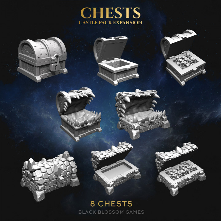 TΧAD04B1 Chests & Mimics :: Castle Pack Terrain :: Black Blossom Games's Cover
