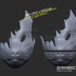 Japan Oni Samurai Fox Mask - Ghost Mask Cosplay 3D Print Model STL File image