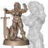 Female barbarian swordman image