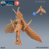 Moth Girl Set / Huge Insect Hybrid / Insectoid Warrior / Winged Humanoid / Butterfly Stage image