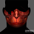 Sacred Mountain Ghost Mask - Oni Samurai Cosplay - 3D Print Model STL File image