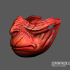 Sacred Mountain Ghost Mask - Oni Samurai Cosplay - 3D Print Model STL File image