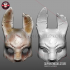 Rabbit Hunt Mask Cosplay Halloween - 3D Print Model STL File image