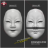 Japanese Hannya Kitsune Noh Mask Cosplay Halloween - 3D Print Model STL File image