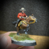 Canadian Scarlet Dragoons - Mounted image