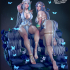 Ridia and Chrysi - Double Pin-Up (NSFW) Set image