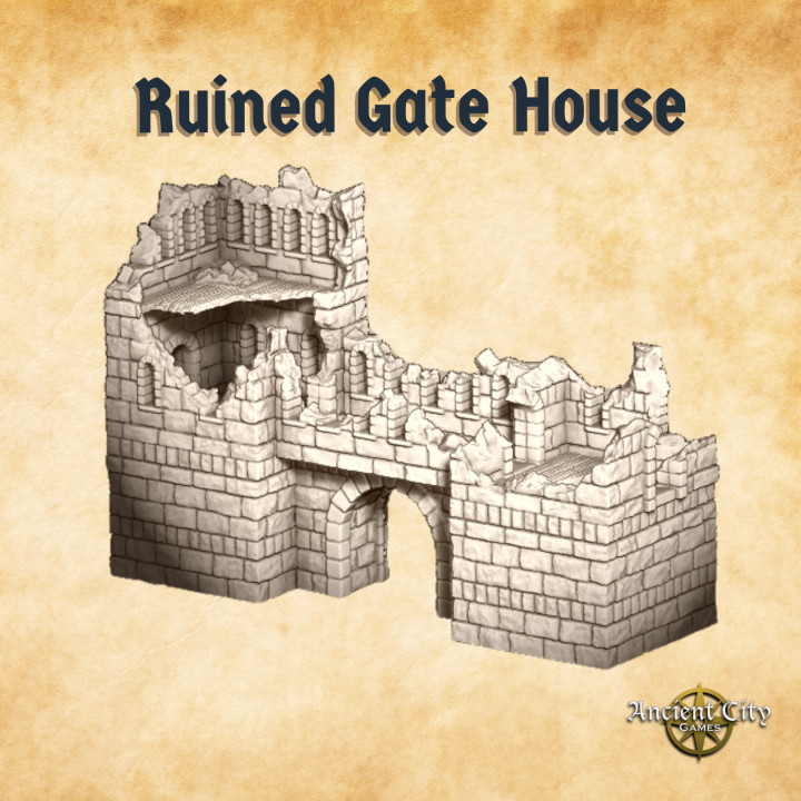 Ruined Gate House with Guard Towers's Cover