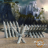 Spiked Barricade Set - Supportless Scatter Terrain image