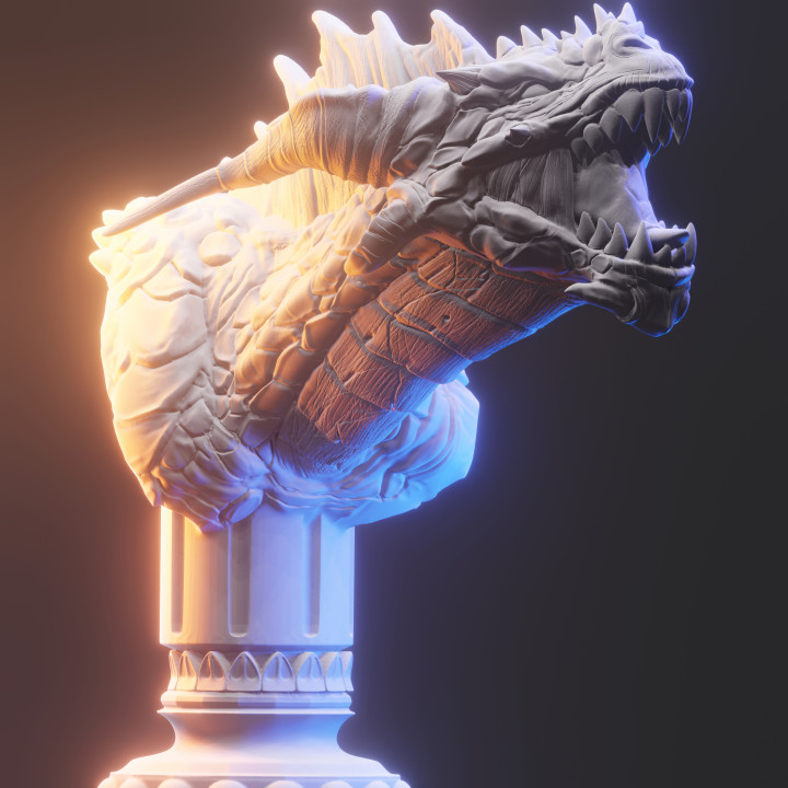 Bronze Dragon Bust's Cover