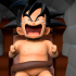 Baby Goku Crying image