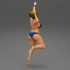 volleyBall Girl jumping 1 Posing image