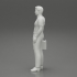 paramedic Standing And Holding first Aid box image