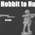 Rescaled 20mm British Great War Soldier [as shown in the tutorial on my YouTube channel) WWI-GB-12 image
