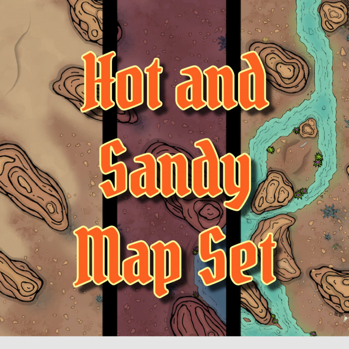 Hot and Sandy Maps Set (HS)'s Cover