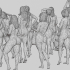 30 character models lowpoly for woman image