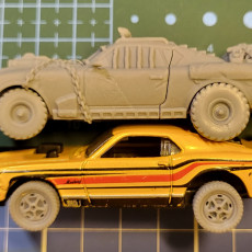 Picture of print of Wasteland Road Warrior Car [PRE-SUPPORTED]