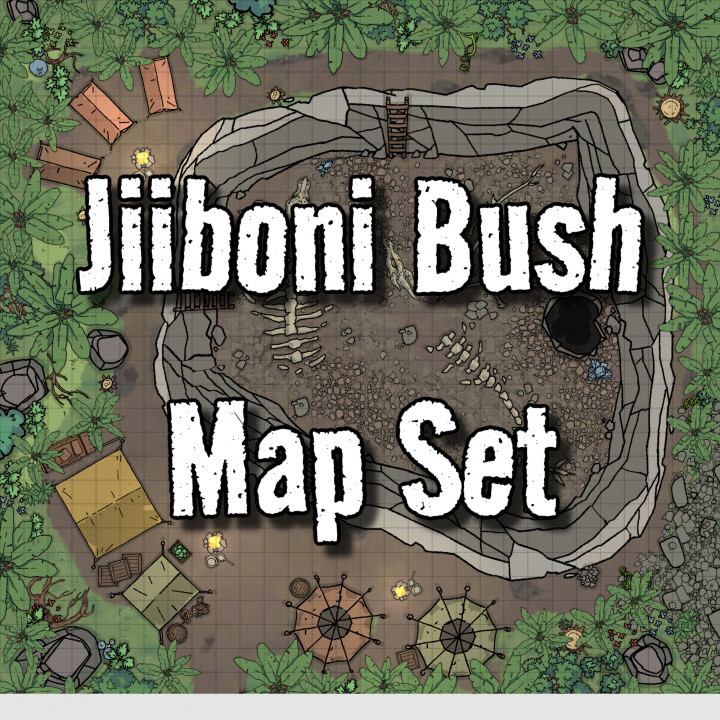 Jiiboni Bush Jungle-Themed Map Set (JB)'s Cover