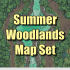 Summer Woodland-Themed Map Set (SW) image